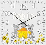 Uhr Eckig 