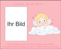 Bilderrahmen zur Taufe 
