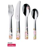 WMF Kinderbesteck Prinzessin Anneli 4-tlg. mit Gravur