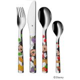 WMF Kinderbesteck Mickey Mouse 4-tlg. mit Gravur