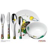 WMF Kinder - Set Janosch 6-tlg. mit Gravur