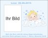 Bilderrahmen zur Taufe 